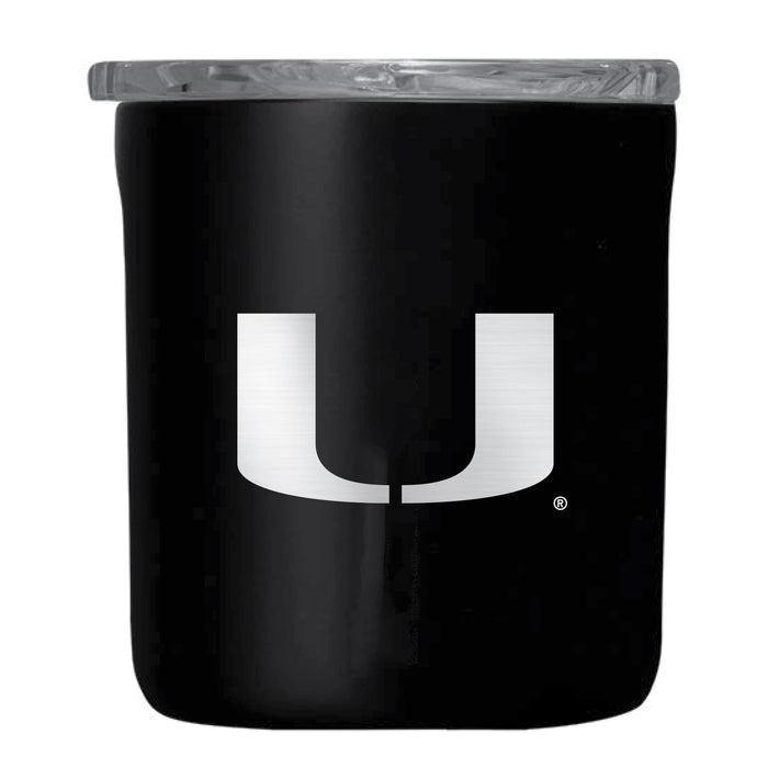 Corkcicle Insulated Buzz Cup Miami Hurricanes Primary Logo