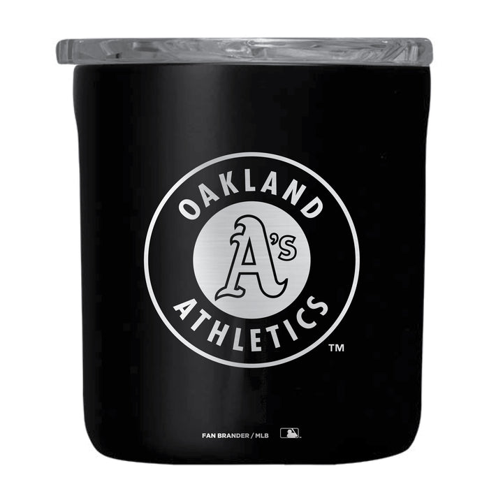 Corkcicle Insulated Buzz Cup with Oakland Athletics Etched Secondary Logo