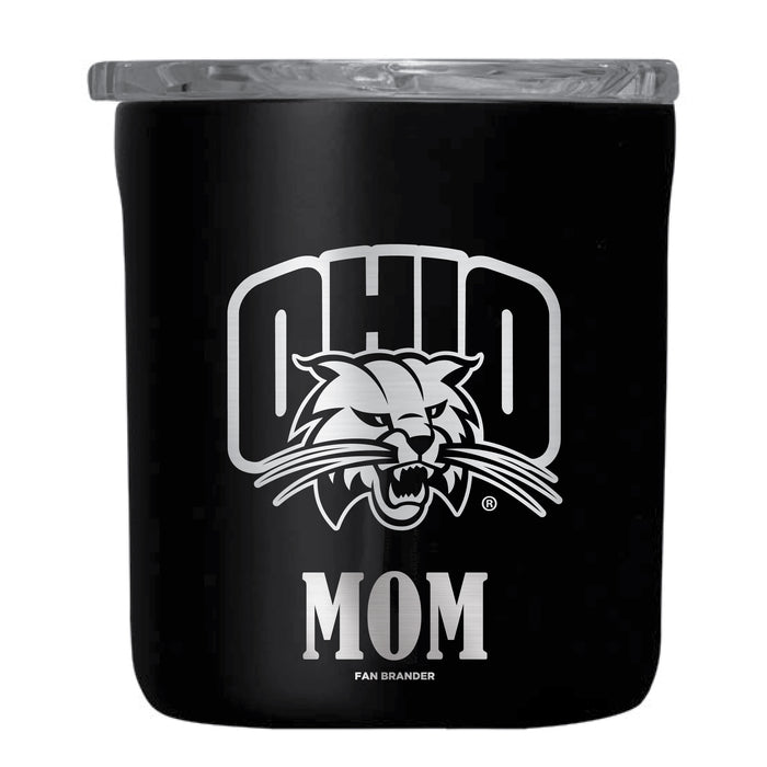 Corkcicle Insulated Buzz Cup Ohio University Bobcats Mom Primary Logo