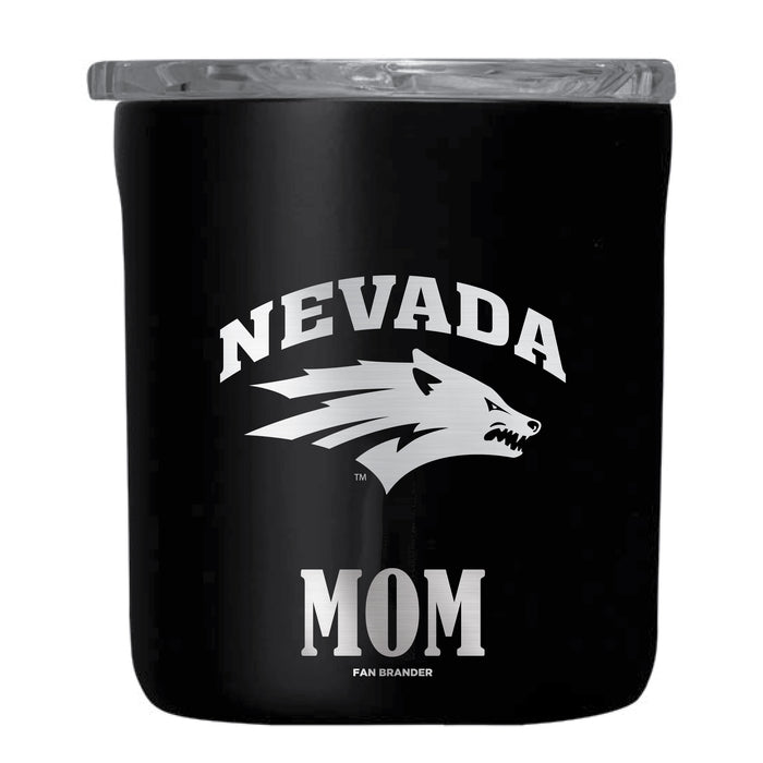 Corkcicle Insulated Buzz Cup Nevada Wolf Pack Mom Primary Logo