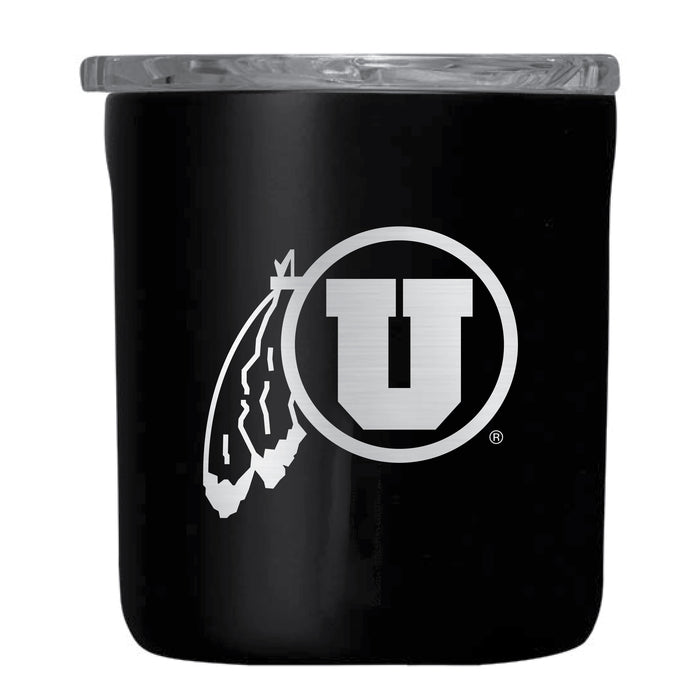 Corkcicle Insulated Buzz Cup Utah Utes Primary Logo