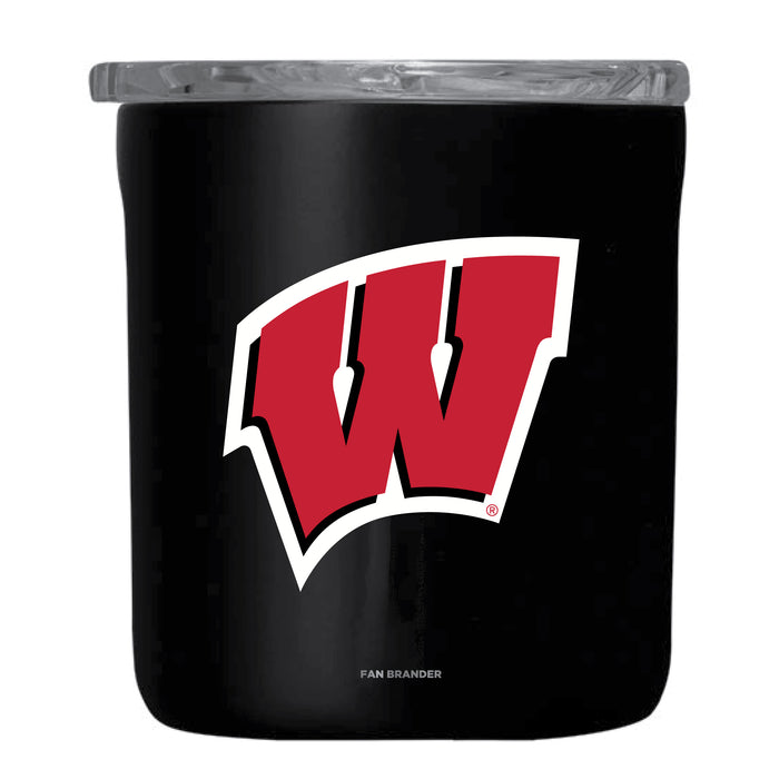 Corkcicle Insulated Buzz Cup Wisconsin Badgers Primary Logo