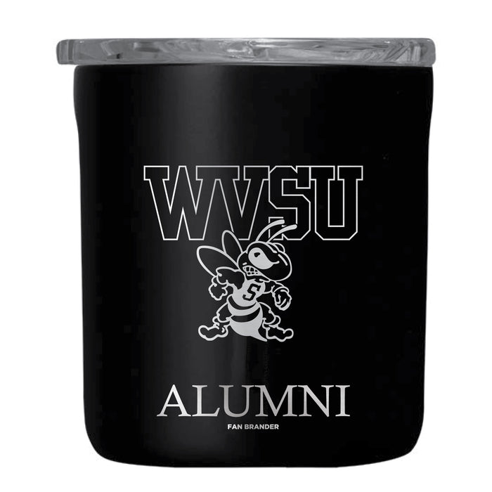 Corkcicle Insulated Buzz Cup West Virginia State Univ Yellow Jackets Alumni Primary Logo