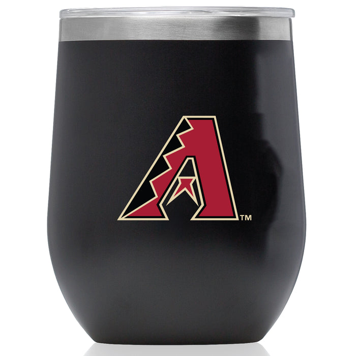 Corkcicle Stemless Wine Glass with Arizona Diamondbacks Primary Logo