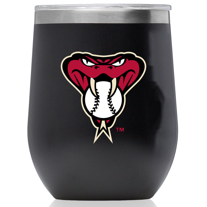 Corkcicle Stemless Wine Glass with Arizona Diamondbacks Secondary Logo