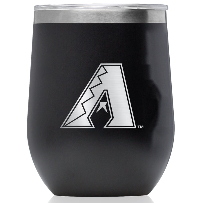 Corkcicle Stemless Wine Glass with Arizona Diamondbacks Primary Logo