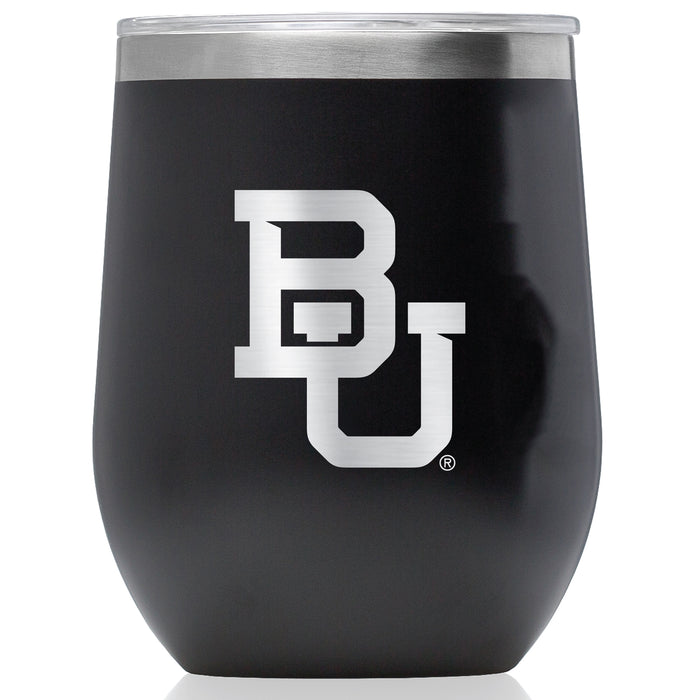 Corkcicle Stemless Wine Glass with Baylor Bears Primary Logo