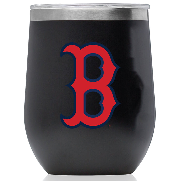 Corkcicle Stemless Wine Glass with Boston Red Sox Primary Logo