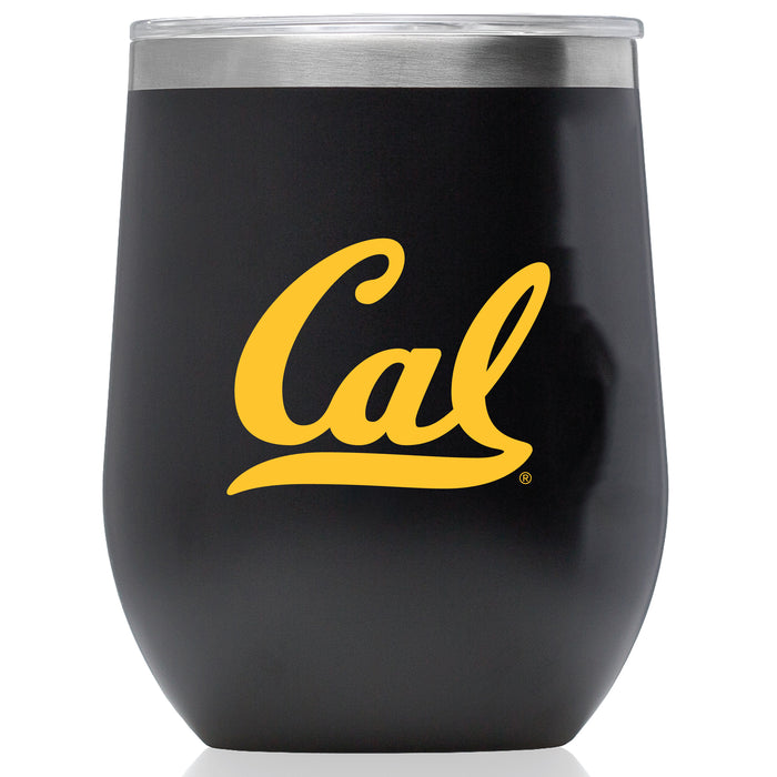 Corkcicle Stemless Wine Glass with California Bears Primary Logo