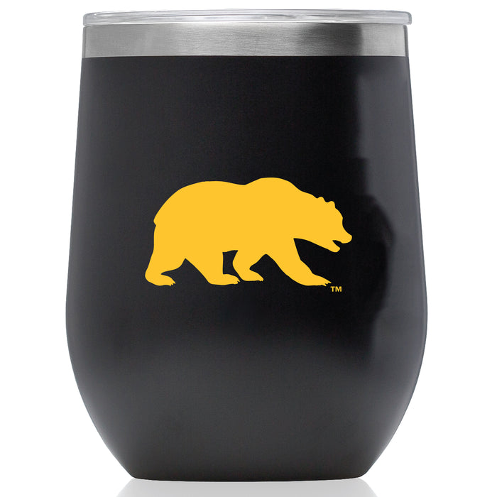 Corkcicle Stemless Wine Glass with California Bears Secondary Logo