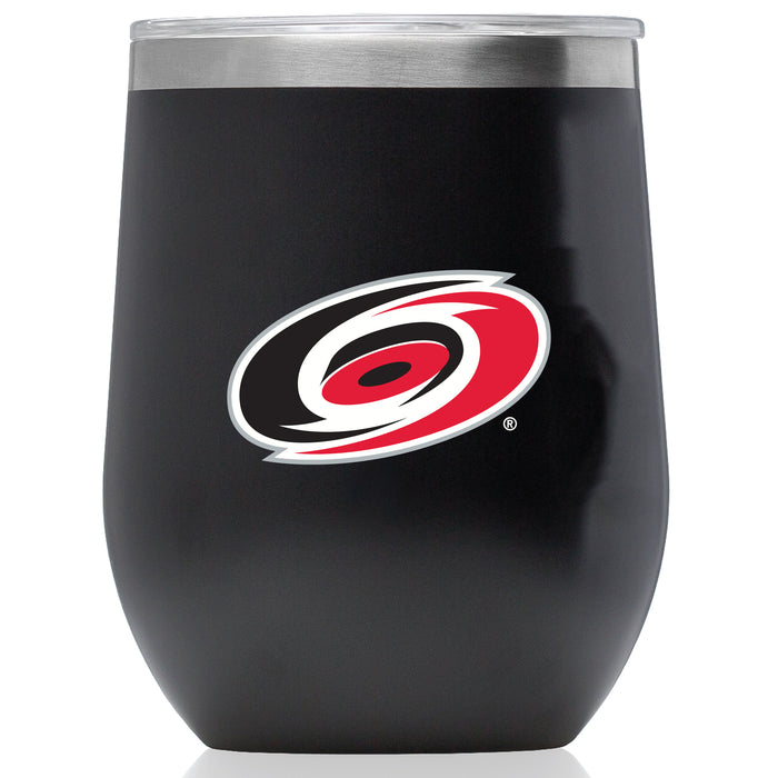 Corkcicle Stemless Wine Glass with Carolina Hurricanes Primary Logo