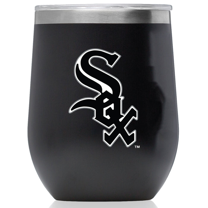 Corkcicle Stemless Wine Glass with Chicago White Sox Primary Logo