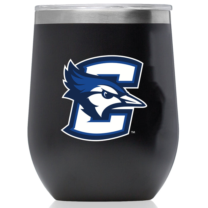 Corkcicle Stemless Wine Glass with Creighton University Bluejays Primary Logo