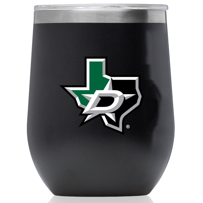 Corkcicle Stemless Wine Glass with Dallas Stars Secondary Logo