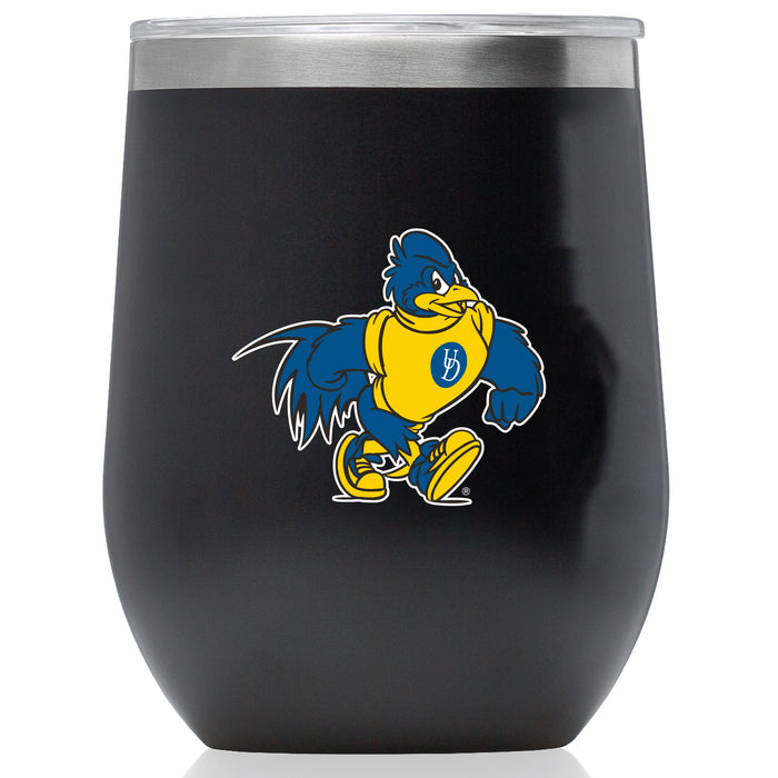 Corkcicle Stemless Wine Glass with Delaware Fightin' Blue Hens Secondary Logo