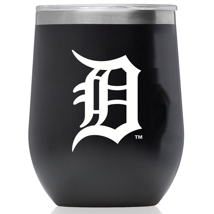 Corkcicle Stemless Wine Glass with Detroit Tigers Primary Logo