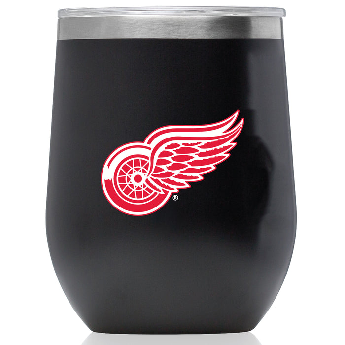 Corkcicle Stemless Wine Glass with Detroit Red Wings Primary Logo