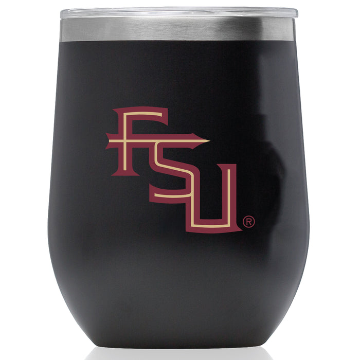 Corkcicle Stemless Wine Glass with Florida State Seminoles Secondary Logo