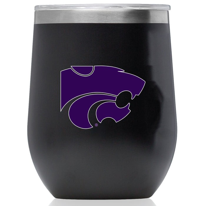 Corkcicle Stemless Wine Glass with Kansas State Wildcats Primary Logo