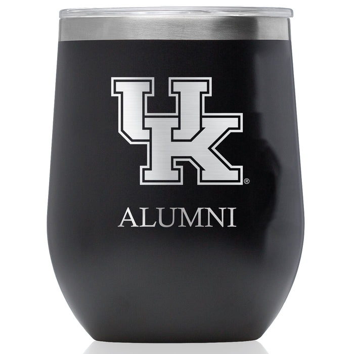Corkcicle Stemless Wine Glass with Kentucky Wildcats Alumnit Primary Logo