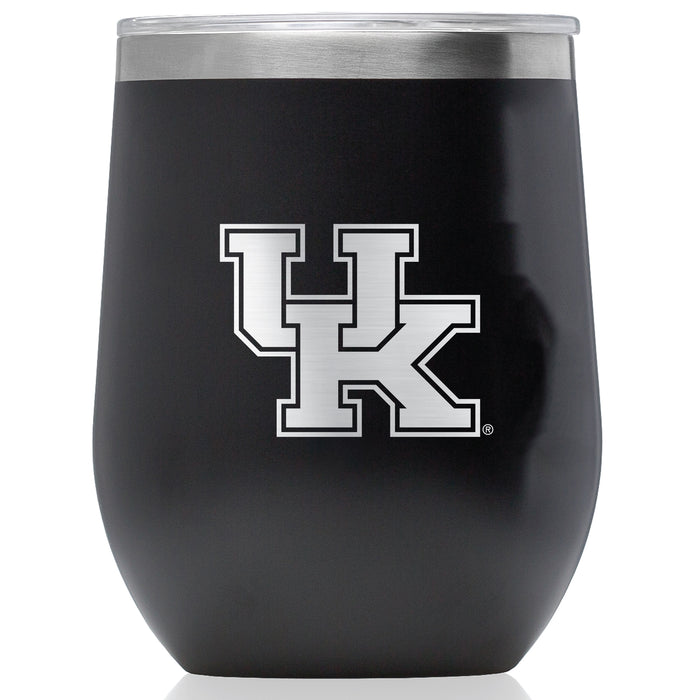 Corkcicle Stemless Wine Glass with Kentucky Wildcats Primary Logo