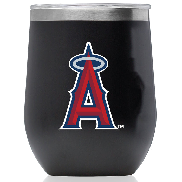 Corkcicle Stemless Wine Glass with Los Angeles Angels Primary Logo