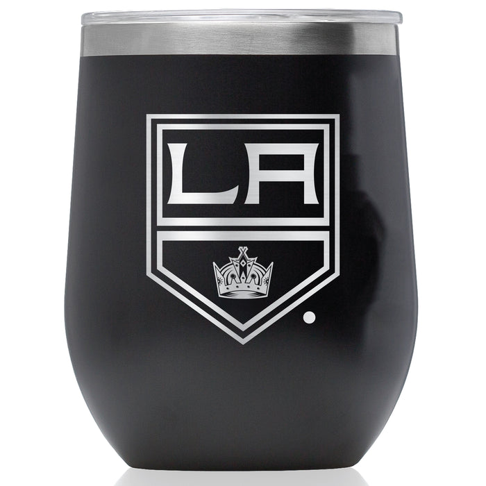 Corkcicle Stemless Wine Glass with Los Angeles Kings Primary Logo