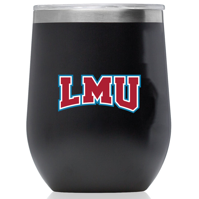 Corkcicle Stemless Wine Glass with Loyola Marymount University Lions Primary Logo