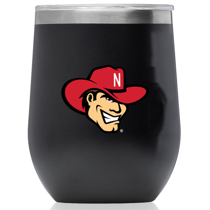 Corkcicle Stemless Wine Glass with Nebraska Cornhuskers Secondary Logo
