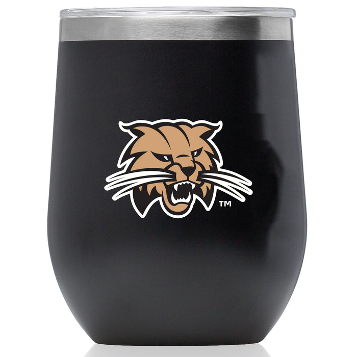 Corkcicle Stemless Wine Glass with Ohio University Bobcats Secondary Logo