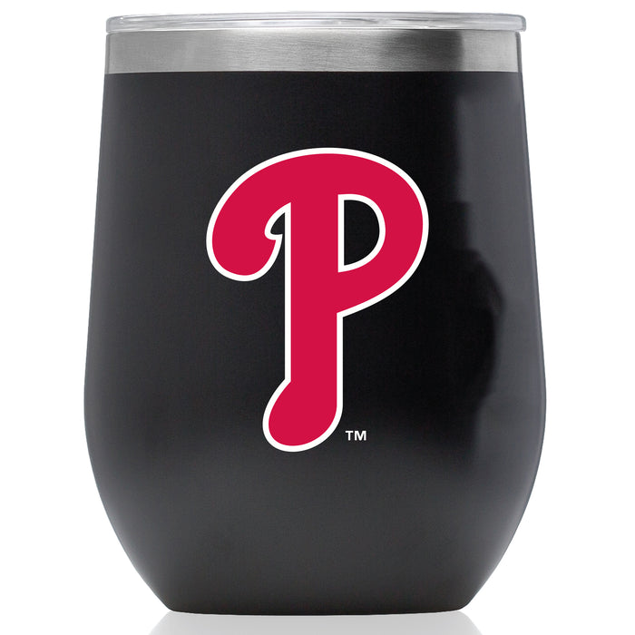 Corkcicle Stemless Wine Glass with Philadelphia Phillies Secondary Logo