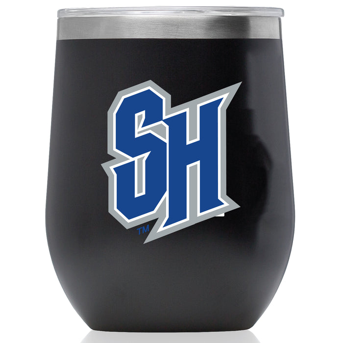 Corkcicle Stemless Wine Glass with Seton Hall Pirates Secondary Logo