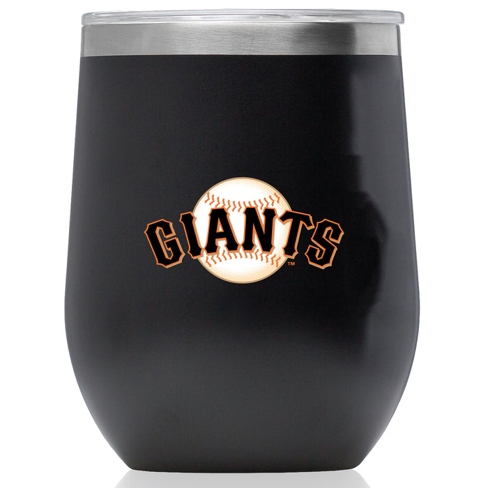 Corkcicle Stemless Wine Glass with San Francisco Giants Secondary Logo
