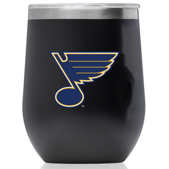 Corkcicle Stemless Wine Glass with St. Louis Blues Primary Logo