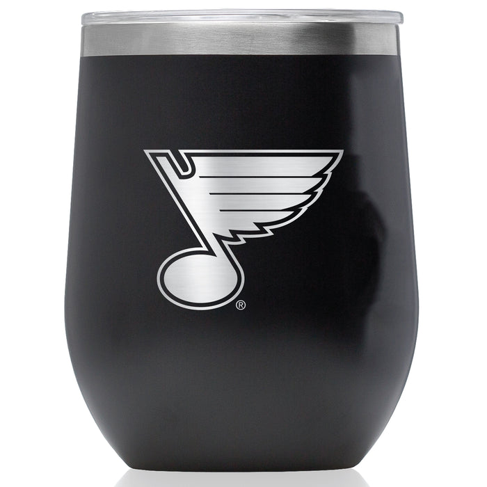 Corkcicle Stemless Wine Glass with St. Louis Blues Primary Logo