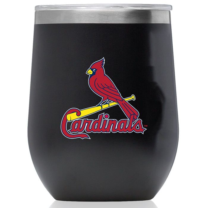 Corkcicle Stemless Wine Glass with St. Louis Cardinals Primary Logo