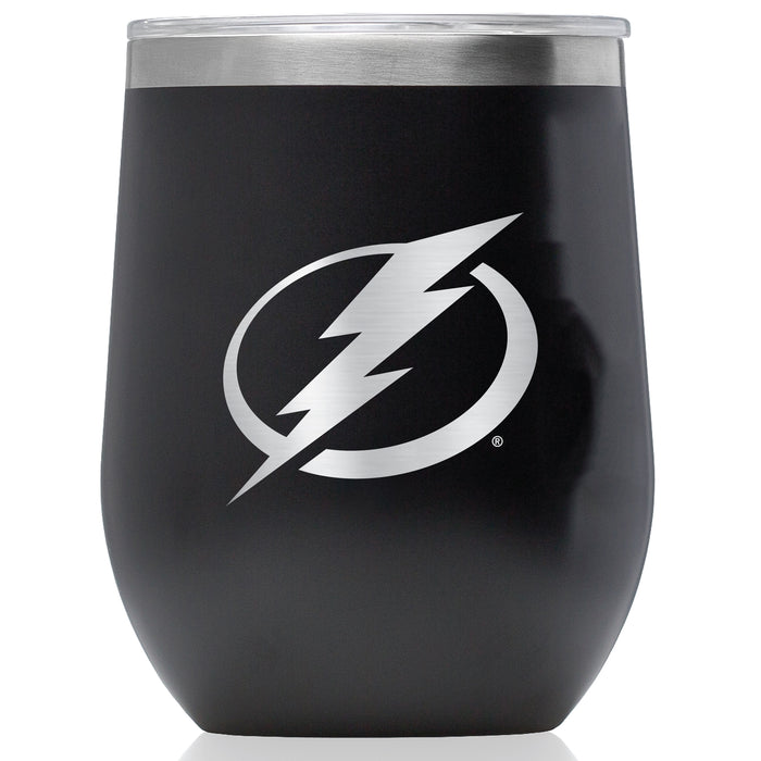 Corkcicle Stemless Wine Glass with Tampa Bay Lightning Primary Logo