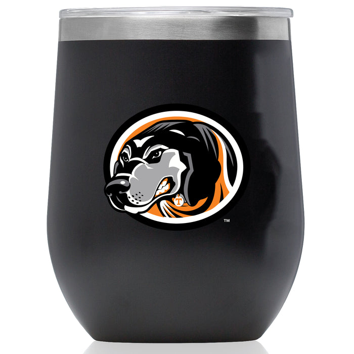 Corkcicle Stemless Wine Glass with Tennessee Vols Secondary Logo