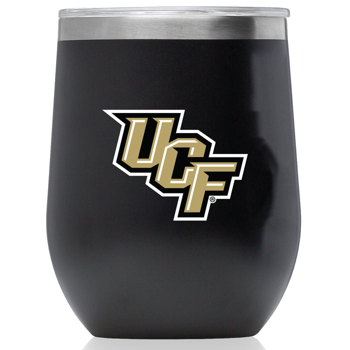 Corkcicle Stemless Wine Glass with UCF Knights Primary Logo