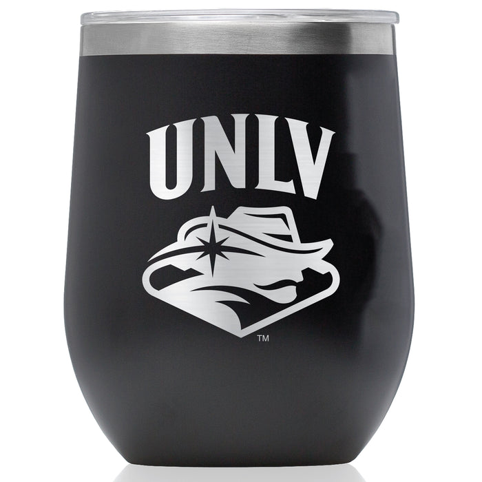 Corkcicle Stemless Wine Glass with UNLV Rebels Primary Logo