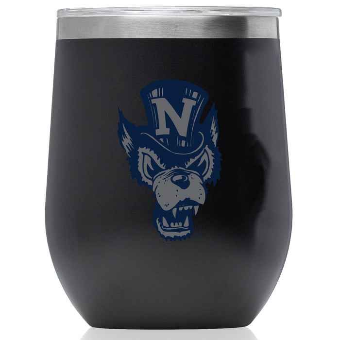 Corkcicle Stemless Wine Glass with Nevada Wolf Pack Secondary Logo
