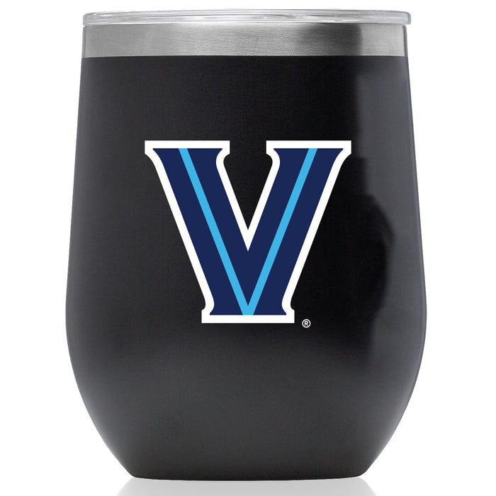 Corkcicle Stemless Wine Glass with Villanova University Primary Logo