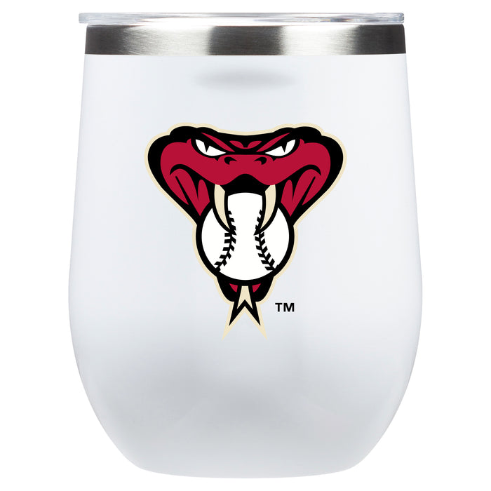 Corkcicle Stemless Wine Glass with Arizona Diamondbacks Secondary Logo