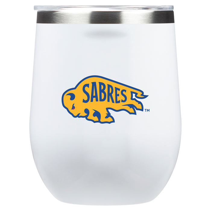 Corkcicle Stemless Wine Glass with Buffalo Sabres Secondary Logo