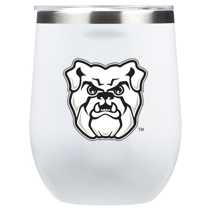 Corkcicle Stemless Wine Glass with Butler Bulldogs Primary Logo