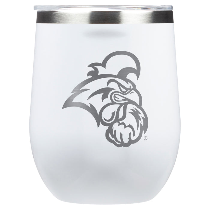 Corkcicle Stemless Wine Glass with Coastal Carolina Univ Chanticleers Primary Logo