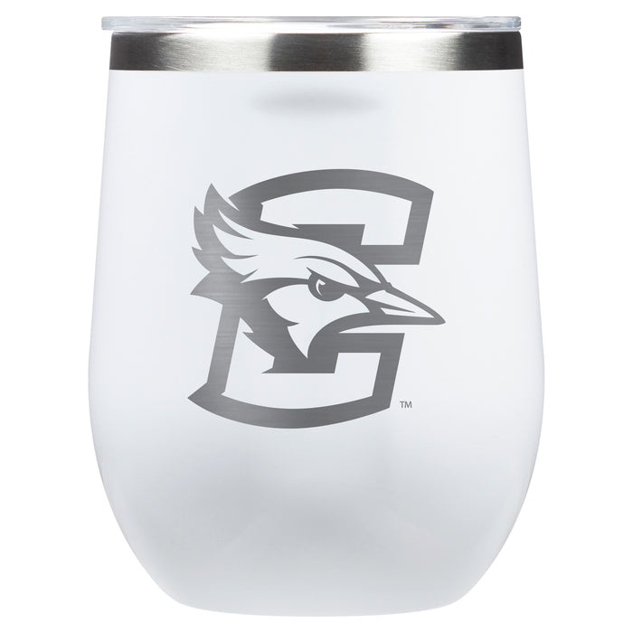 Corkcicle Stemless Wine Glass with Creighton University Bluejays Primary Logo