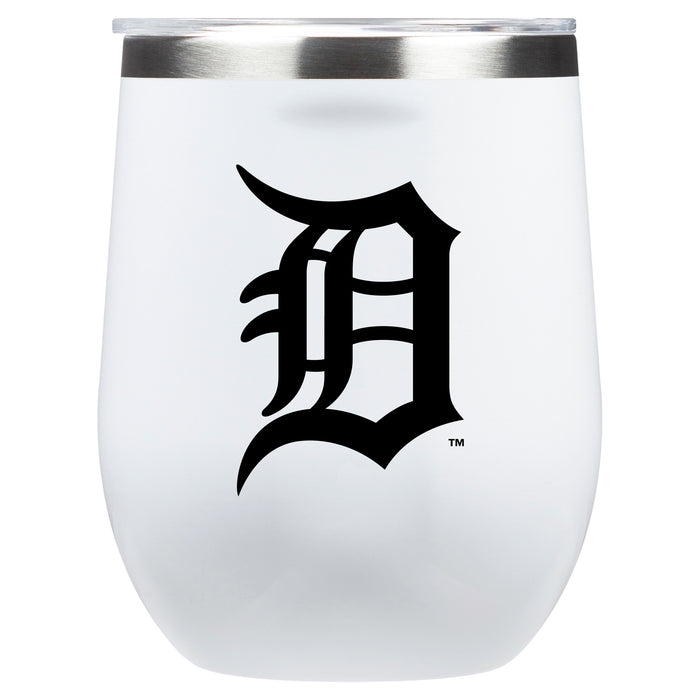 Corkcicle Stemless Wine Glass with Detroit Tigers Primary Logo