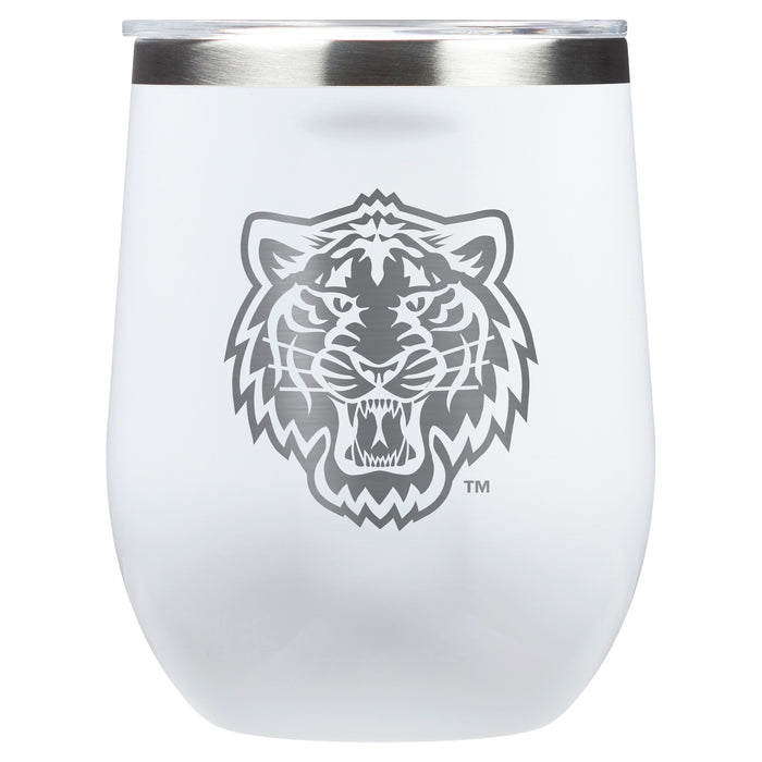 Corkcicle Stemless Wine Glass with Detroit Tigers Secondary Etched Logo
