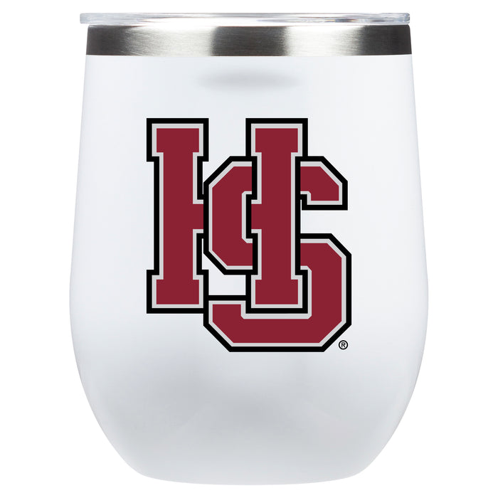 Corkcicle Stemless Wine Glass with Hampden Sydney Primary Logo